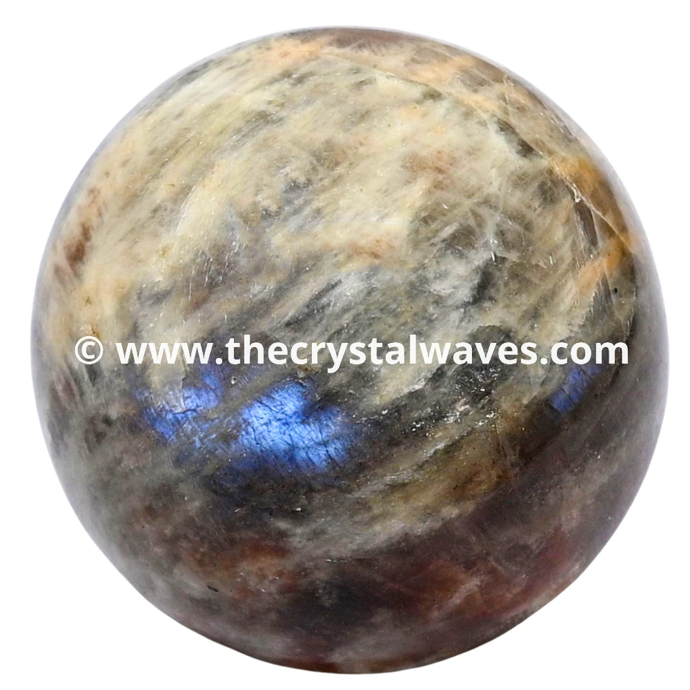 Sun Moonstone Ball Sphere (3inch)