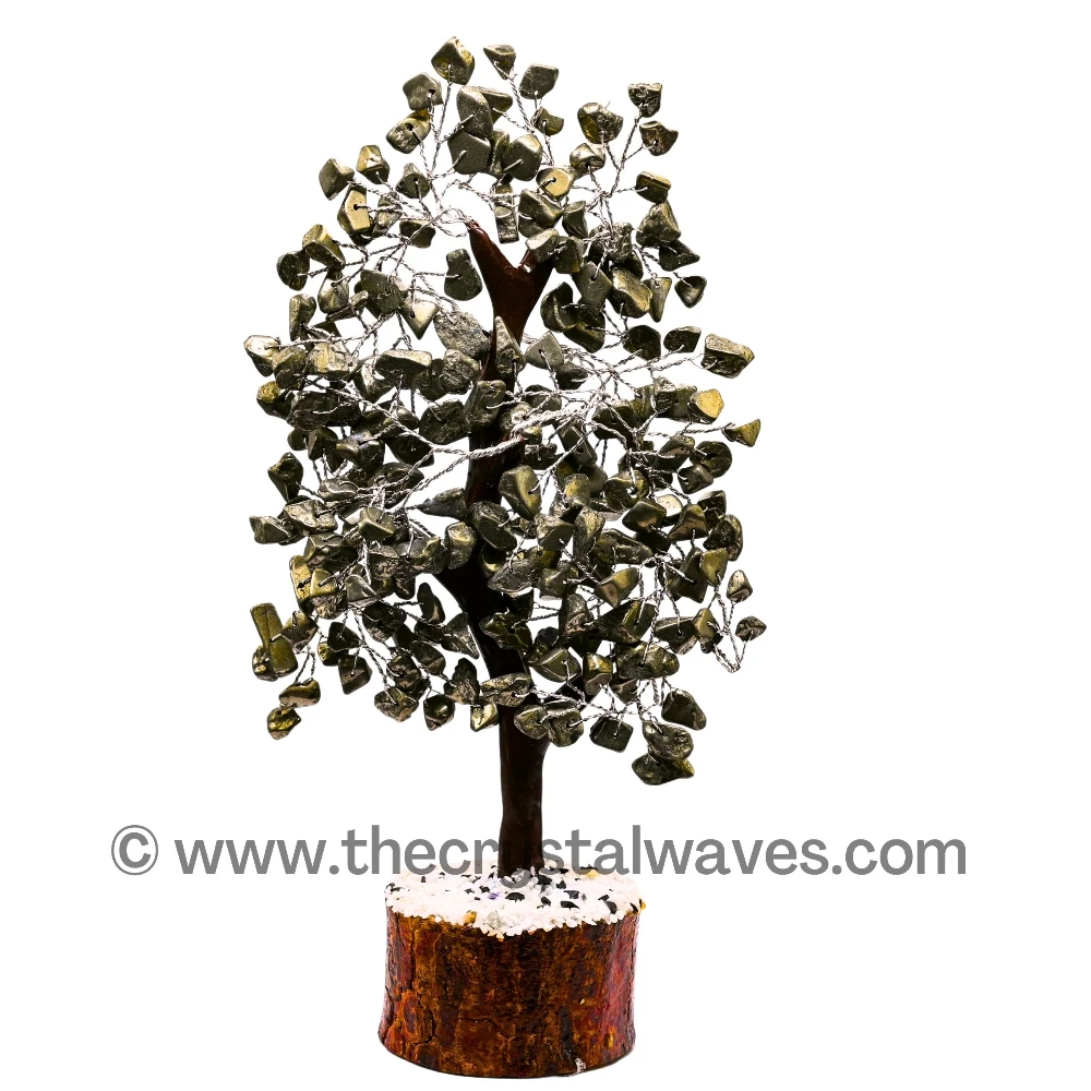 Pyrite Crystal Tree (100 Chips/Silver/Without M Seal)