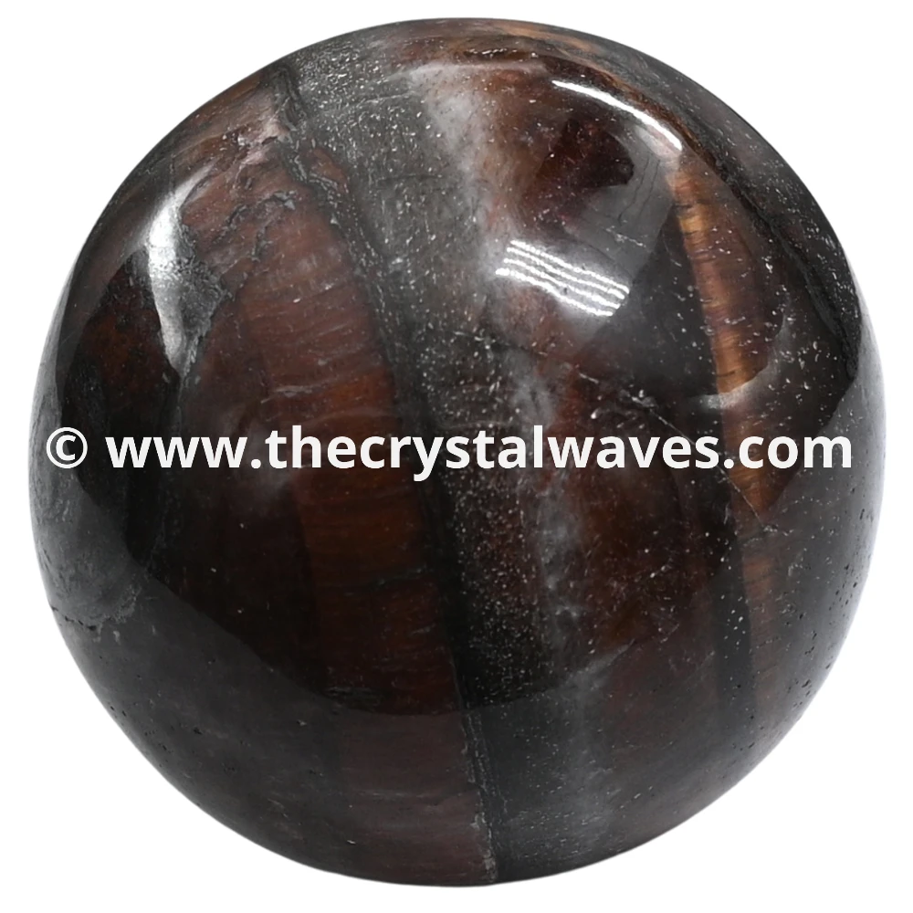 Iron Tiger Eye Ball Sphere (1inch)