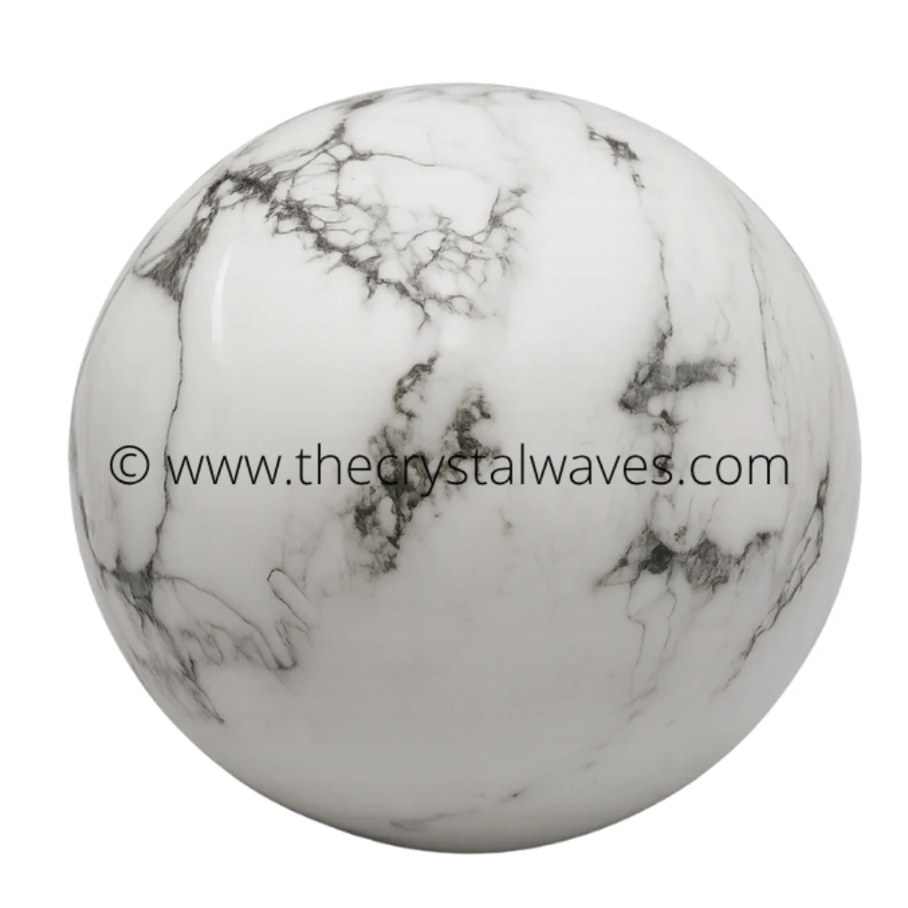 Howlite Ball Sphere (2inch)