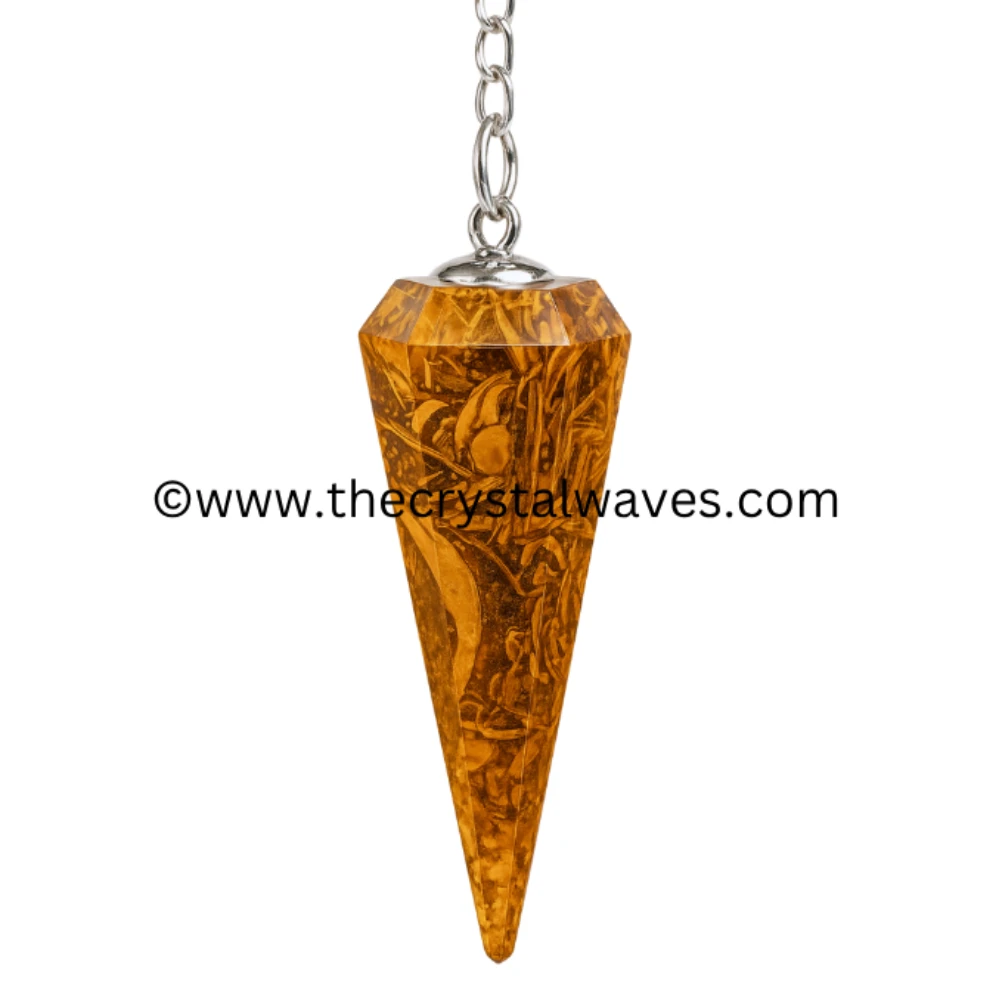 Mariyam Jasper Faceted Pendulum (Regular Chain)