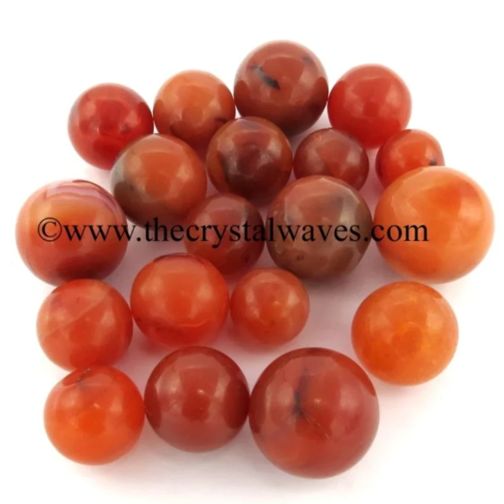 Carnelian Onyx Ball Sphere (1inch)