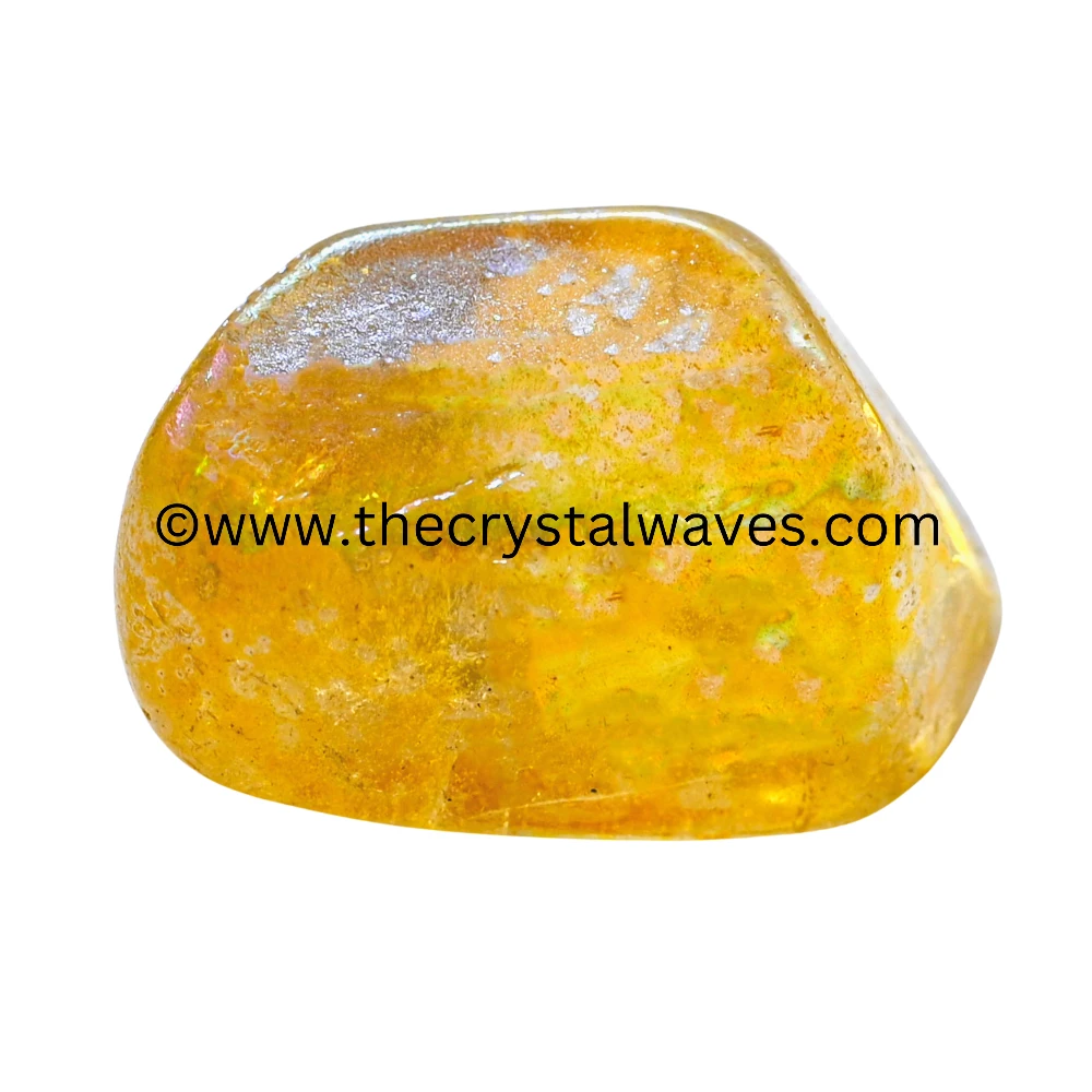 Tangerine Aura Quartz Tumbled Nuggets (Regular)