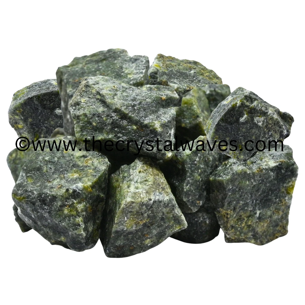 Green Nephrite Jade Raw Stones