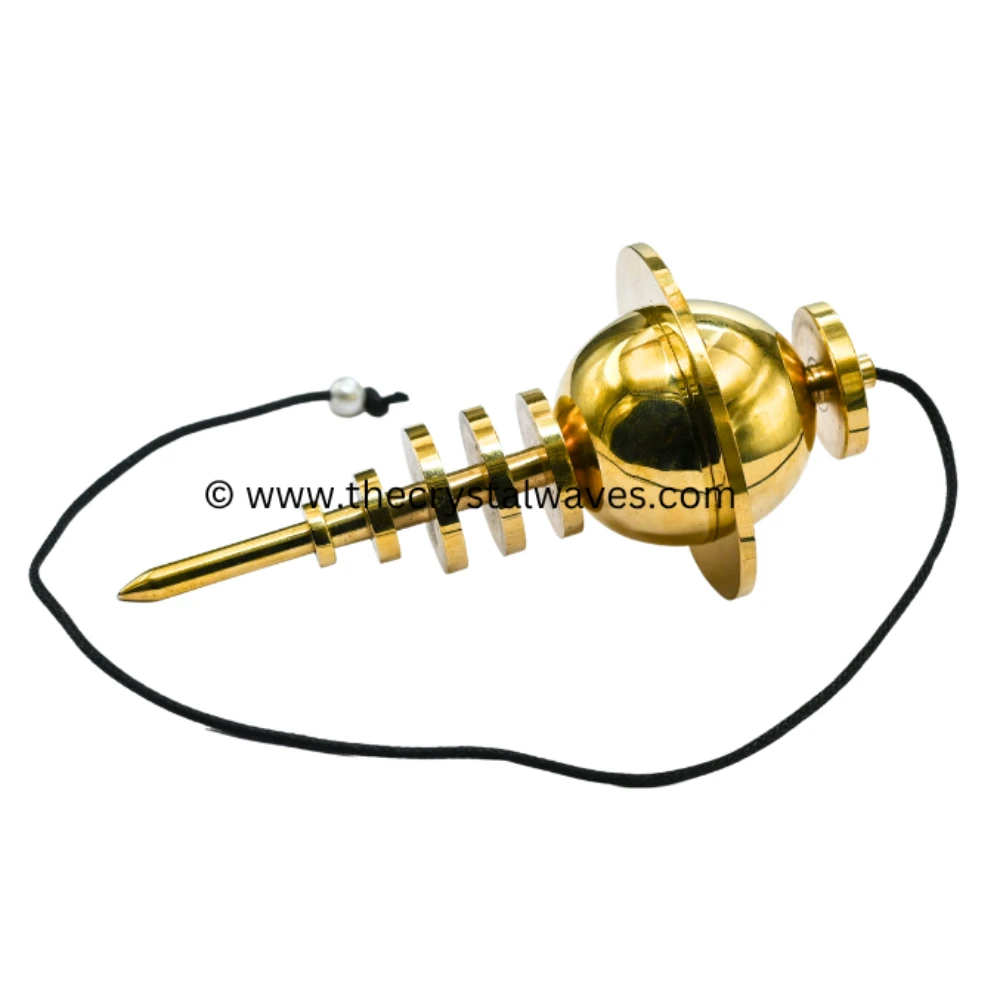 Metal Brass Pendulum - Chakra Stabilizer Large (MP112)