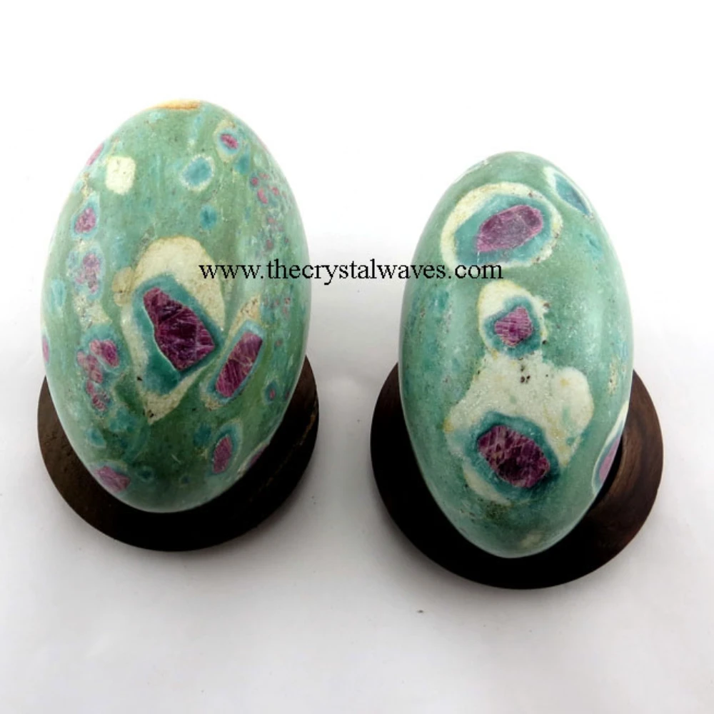 Ruby Zoisite Shivalingam