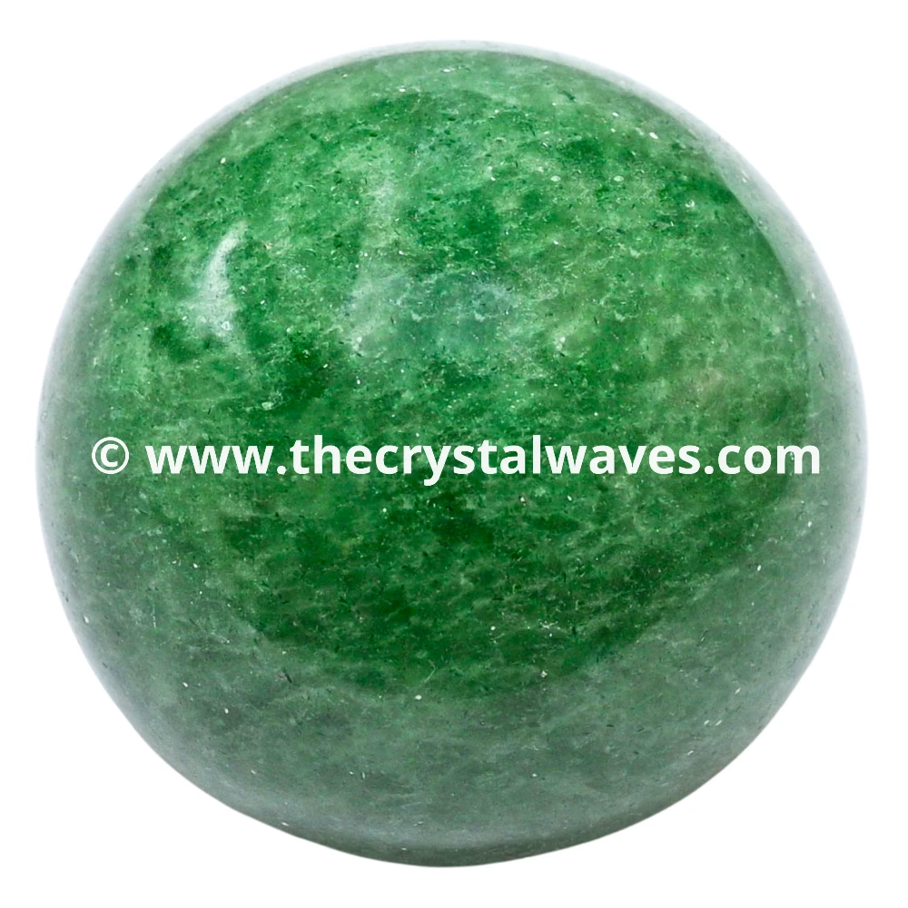 Green Strawberry Quartz Ball Sphere (1.5inch)