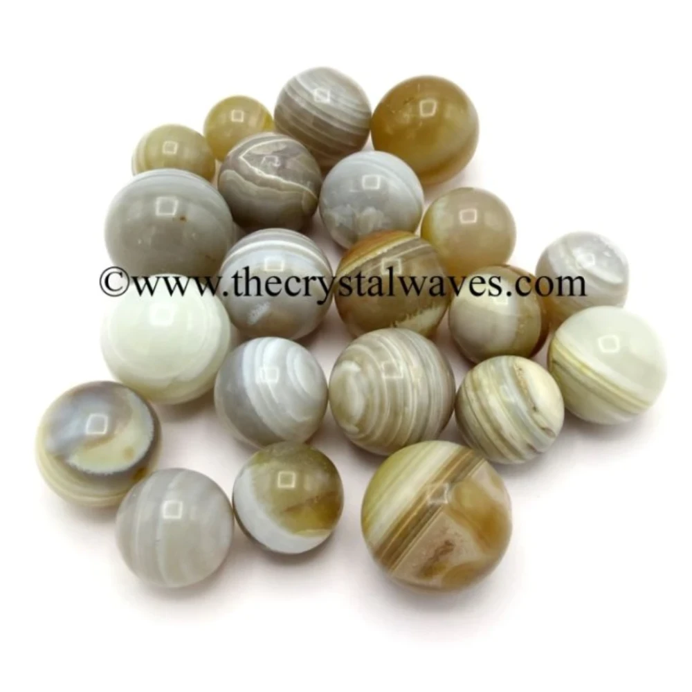 Lace Agate Ball Sphere (1.5inch)
