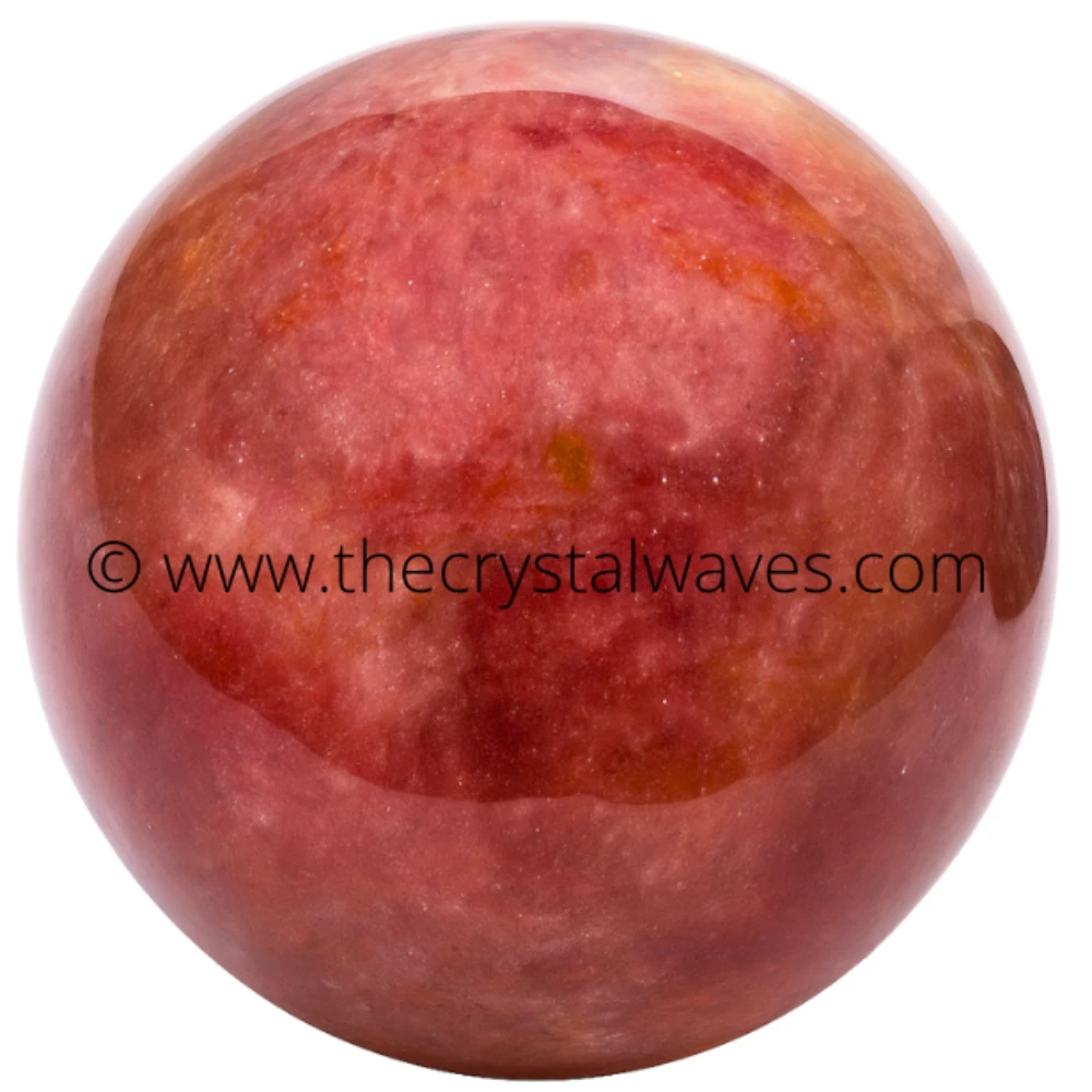 Strawberry Quartz Ball Sphere (25-40mm)
