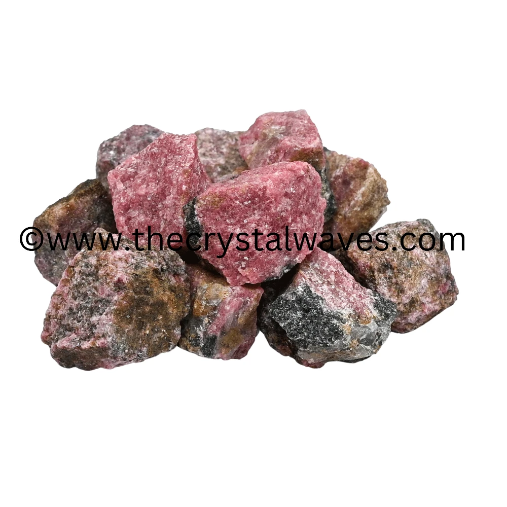 Rhodonite Raw Stones