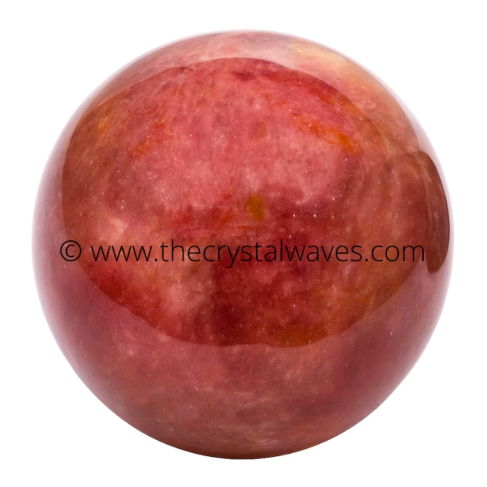 Strawberry Quartz Ball Sphere (60mm+)