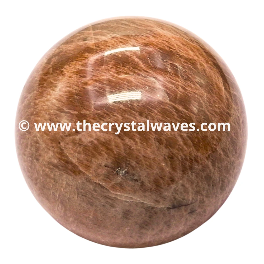 Peach Moonstone Ball Sphere (3inch)
