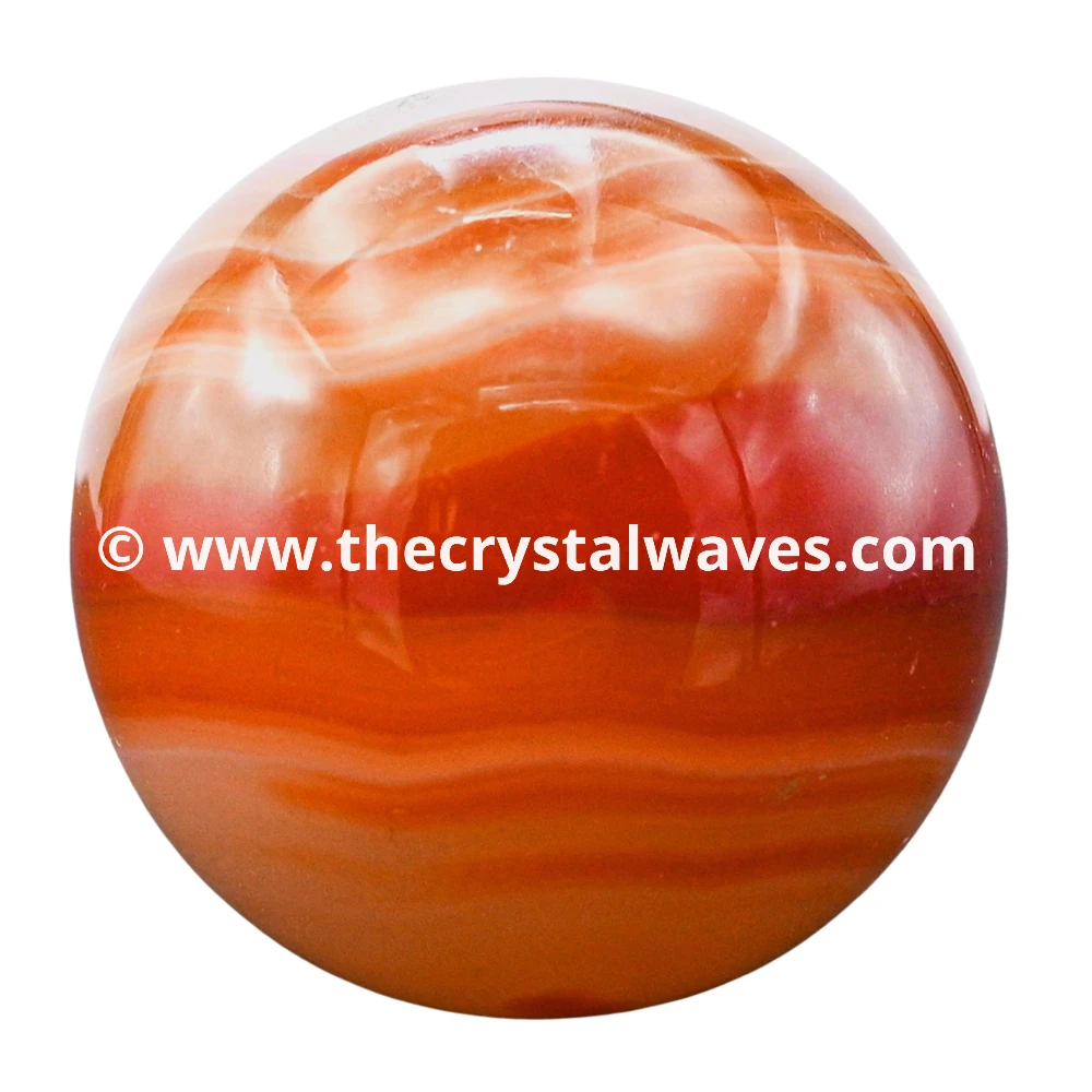 Carnelian Onyx Ball Sphere (1.5inch)