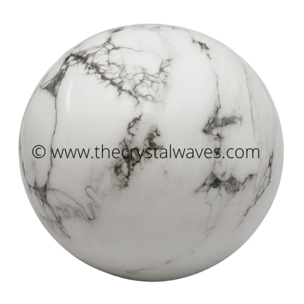 Howlite Ball Sphere (40-60mm)