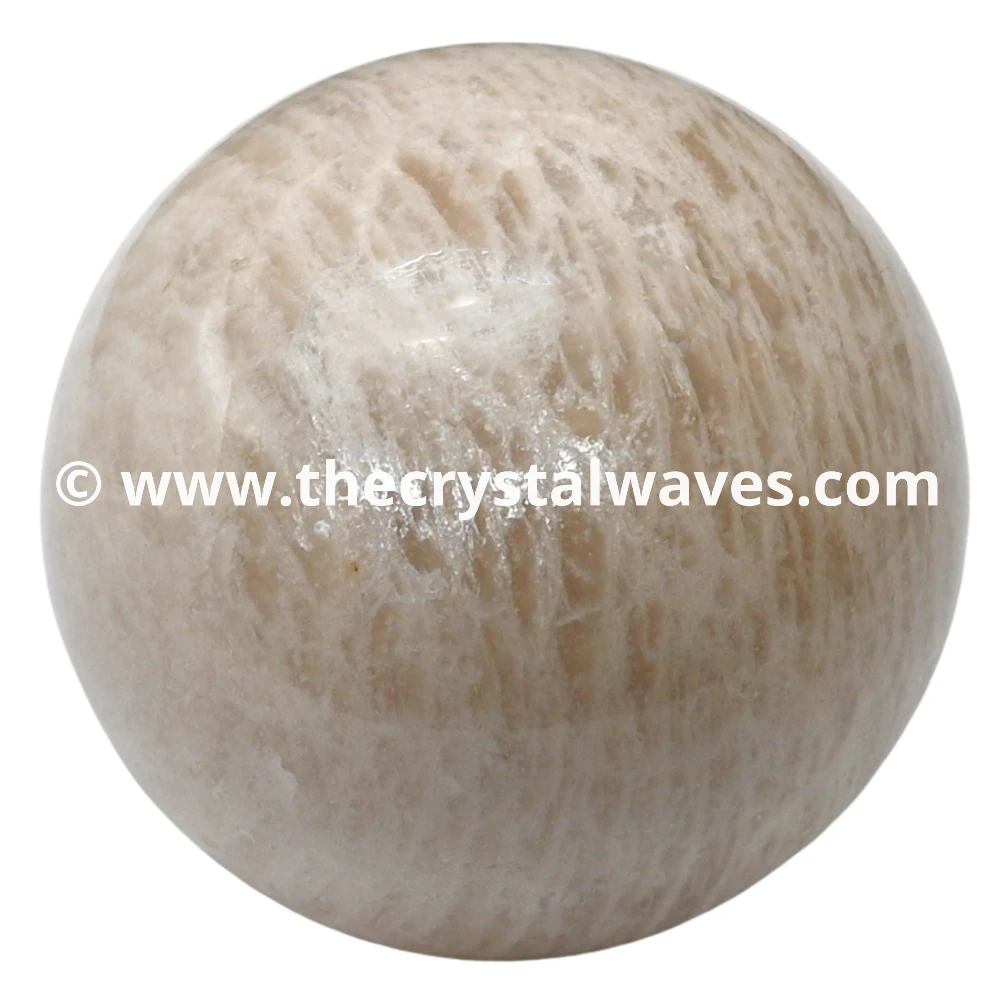 Cream Moonstone Ball Sphere (2inch)