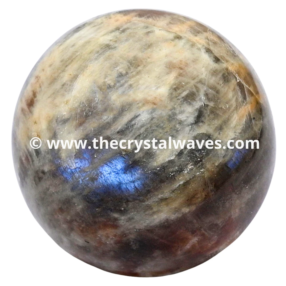 Sun Moonstone Ball Sphere