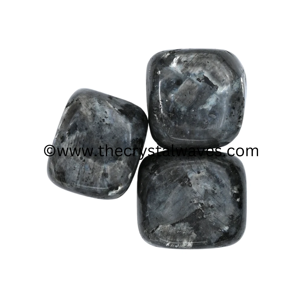 Larvikite Tumbled Nuggets (Good Quality)