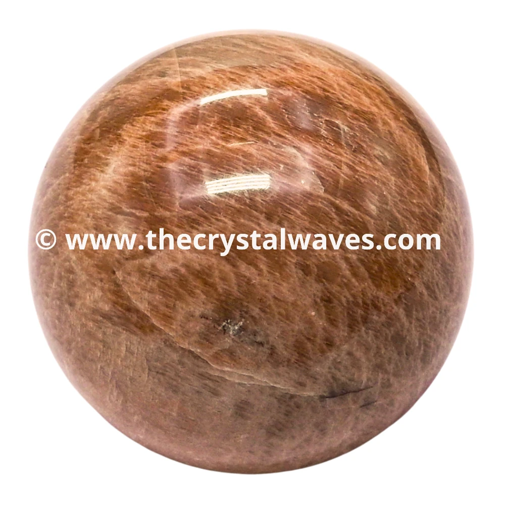 Peach Moonstone Ball Sphere