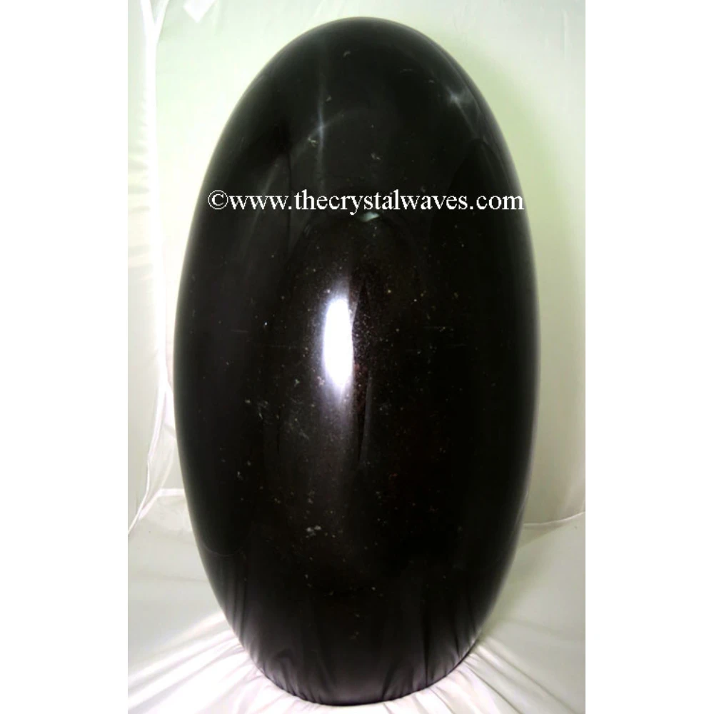 Black Agate Shivalingam