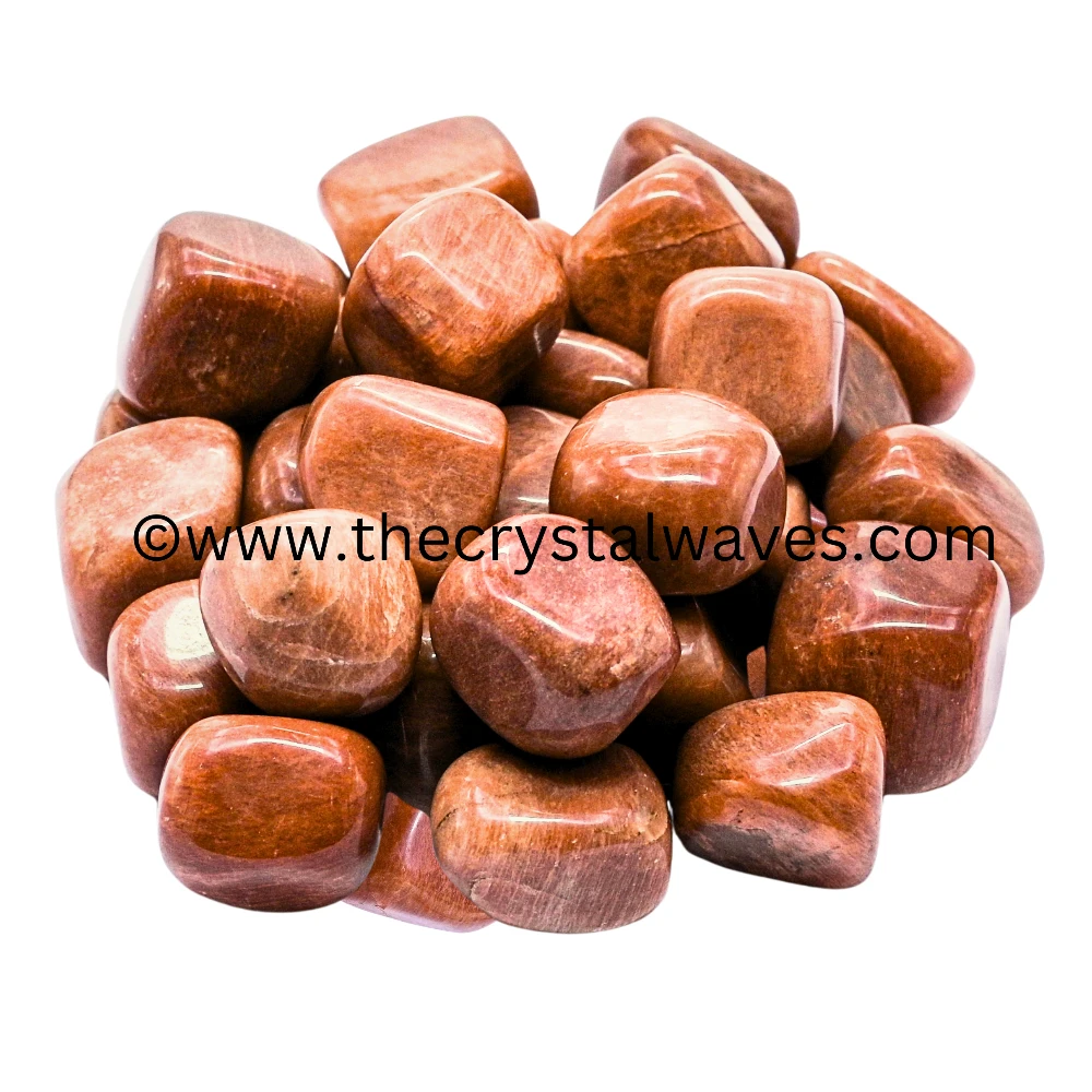 Peach Moonstone Tumbled Nuggets (Regular)