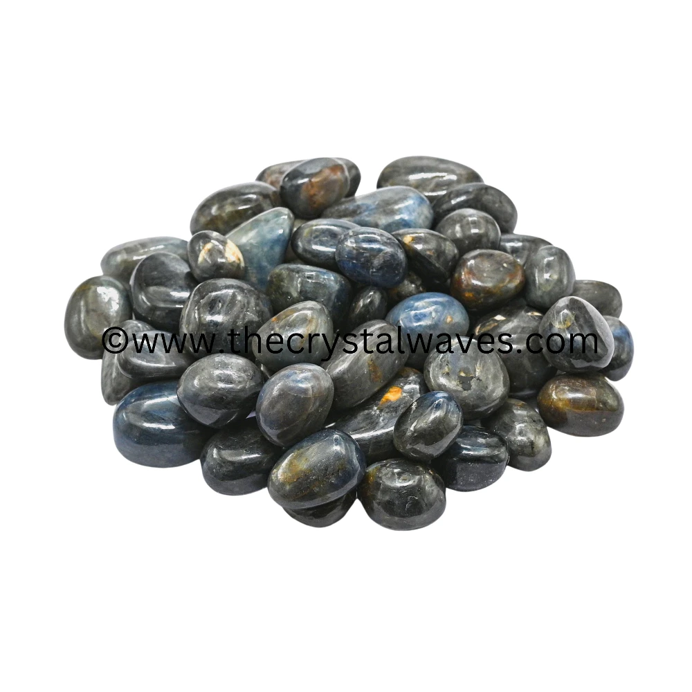 Blue Shapphire Tumbled Nuggets (Good Quality)