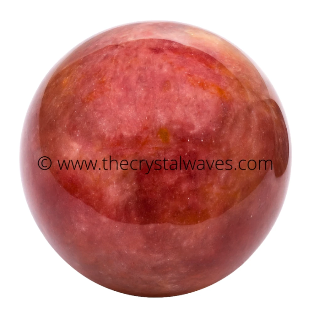 Strawberry Quartz Ball Sphere (1.5inch)