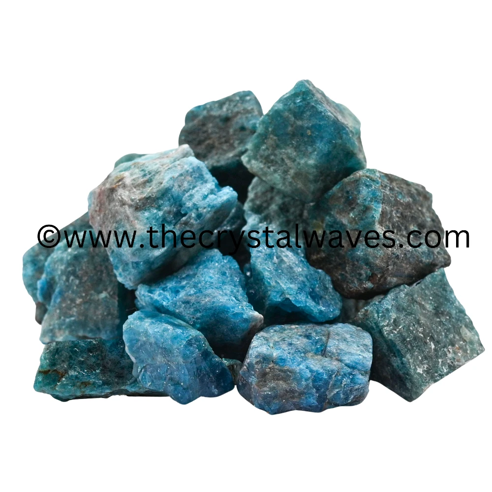 Green Apatite Raw Stones