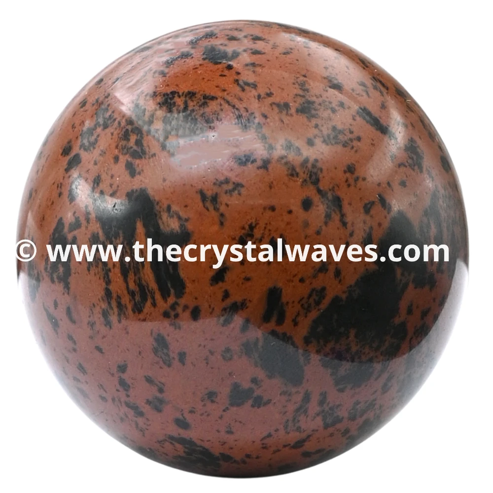Mahogany Obsidian Ball Sphere (1inch)