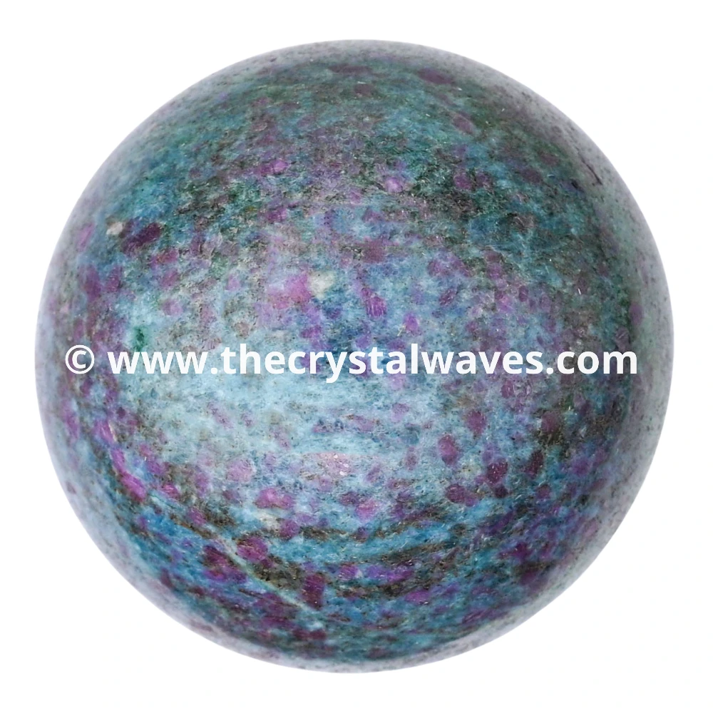 Ruby Kyanite Ball Sphere