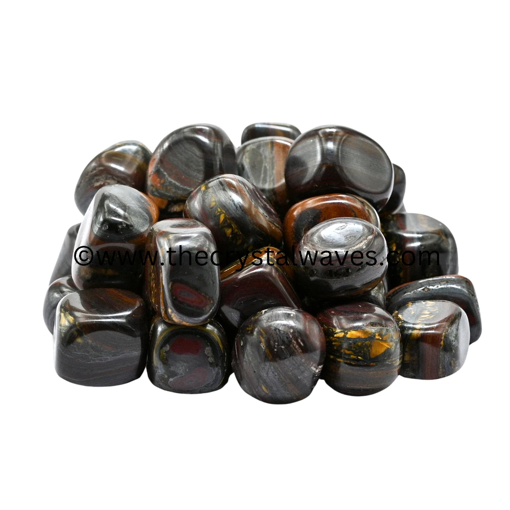 Iron Tiger Eye Agate Tumbled Nuggets (Regular)