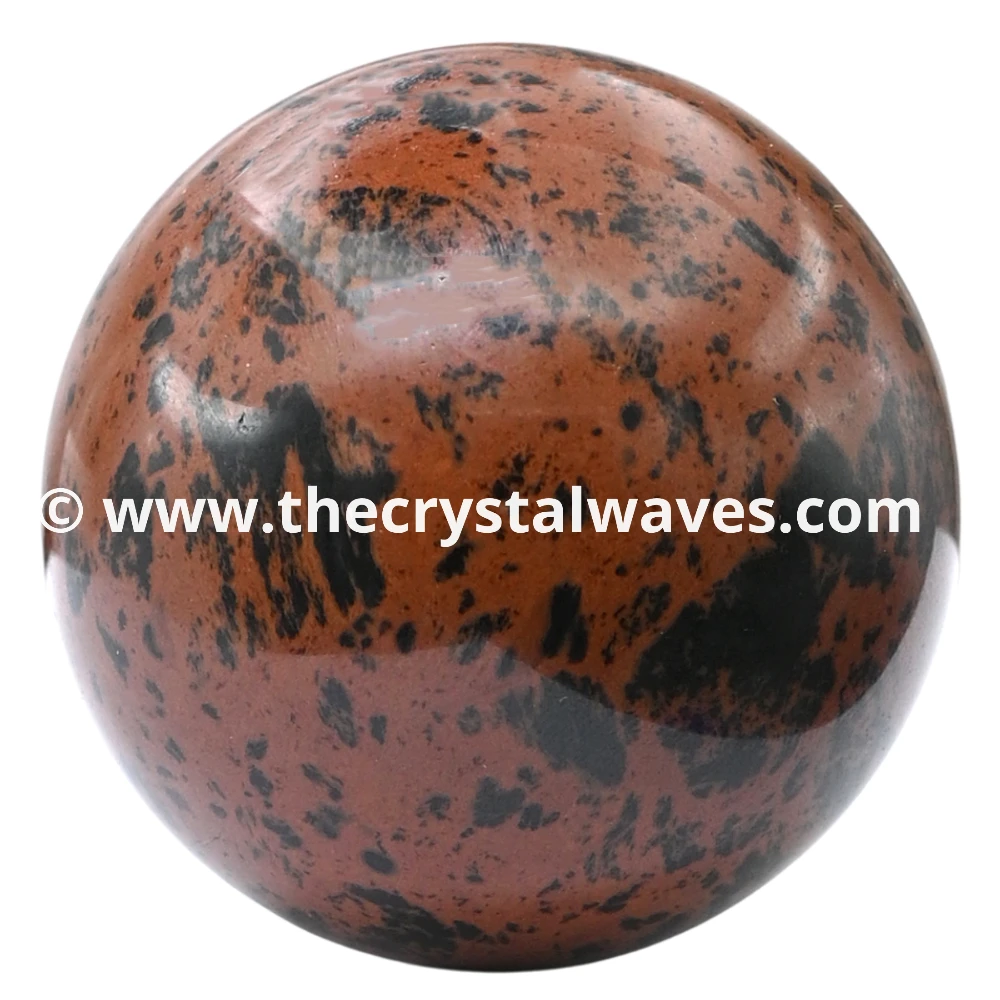 Mahogany Obsidian Ball Sphere (3inch)