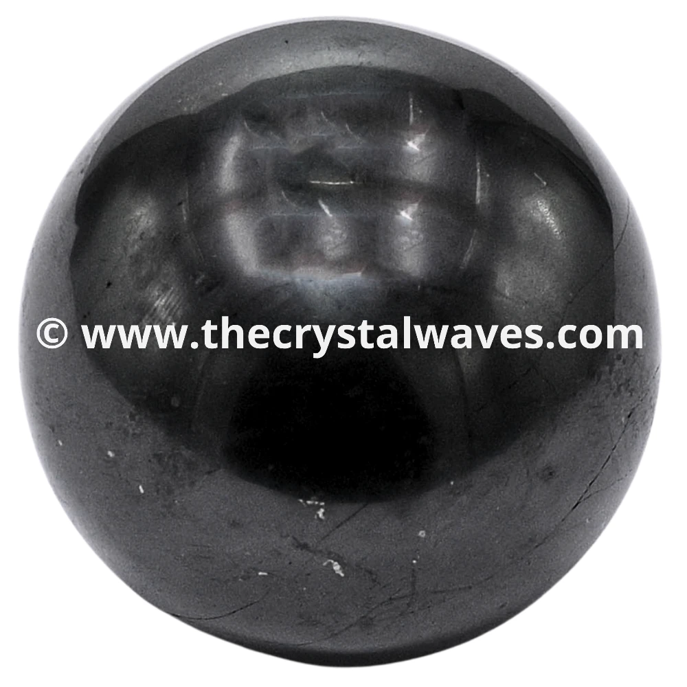 Black Tourmaline Natural Ball Sphere (2.5inch)