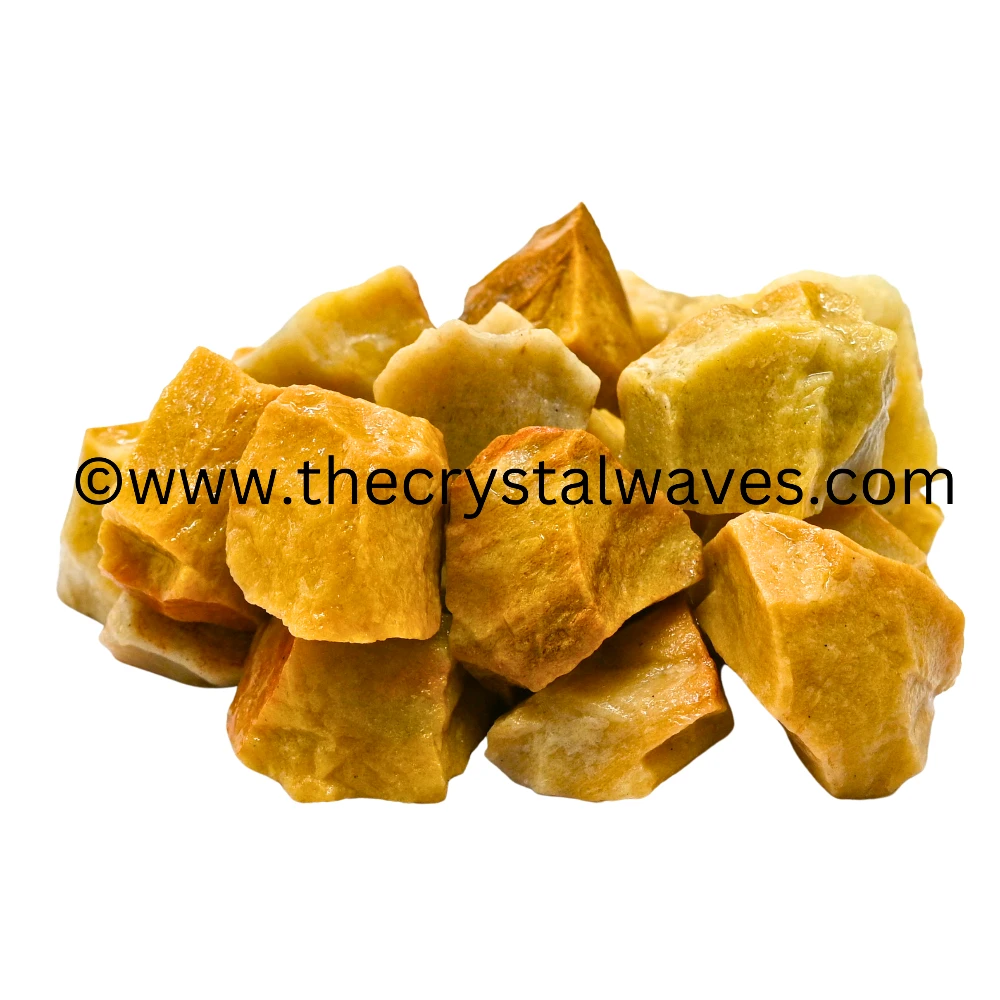 Yellow Jasper Raw Stones
