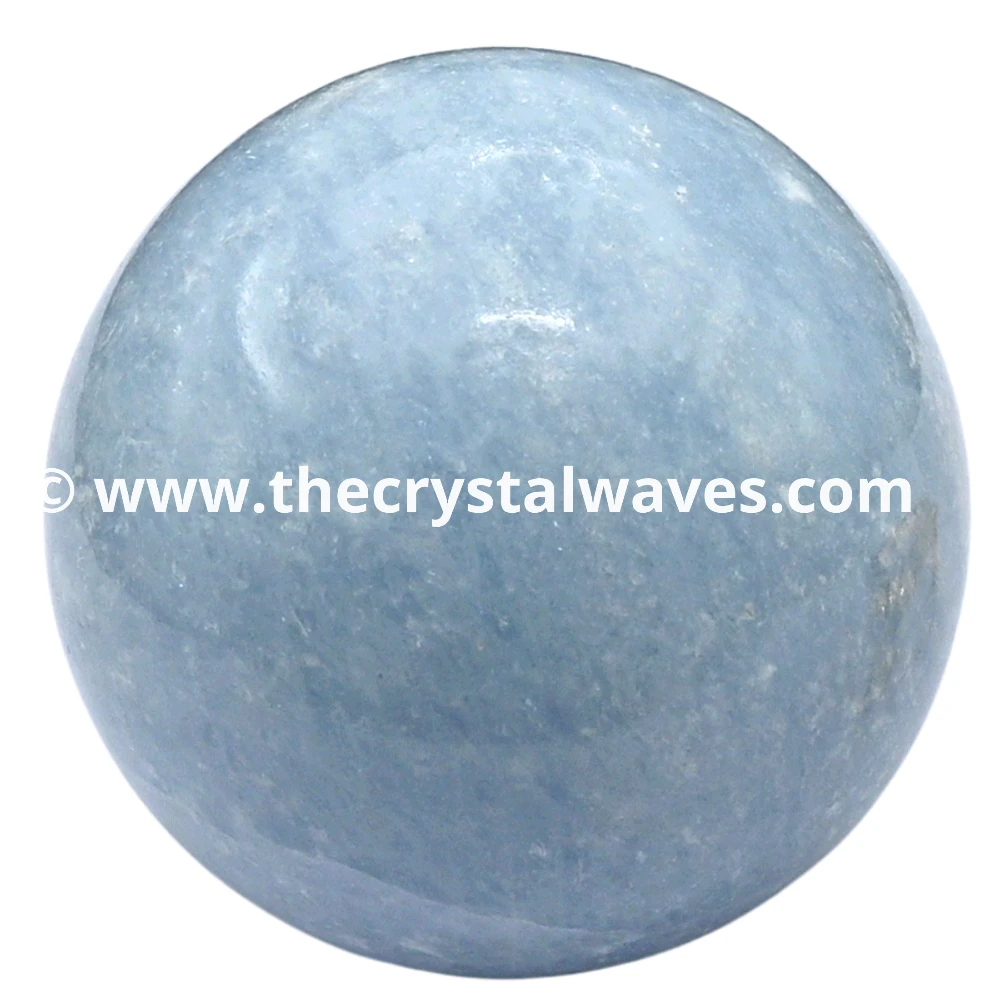 Blue Calcite Ball Sphere