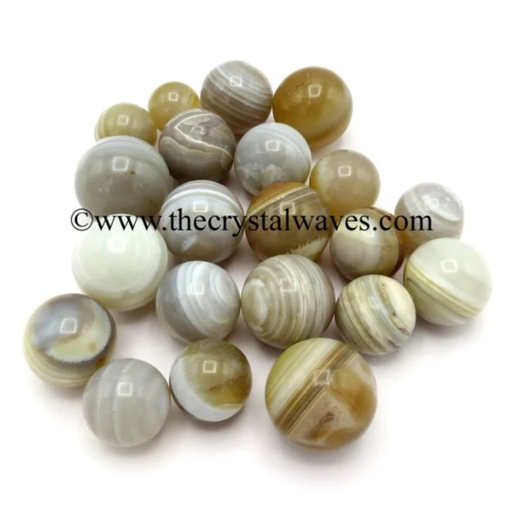 Lace Agate Ball Sphere (1inch)