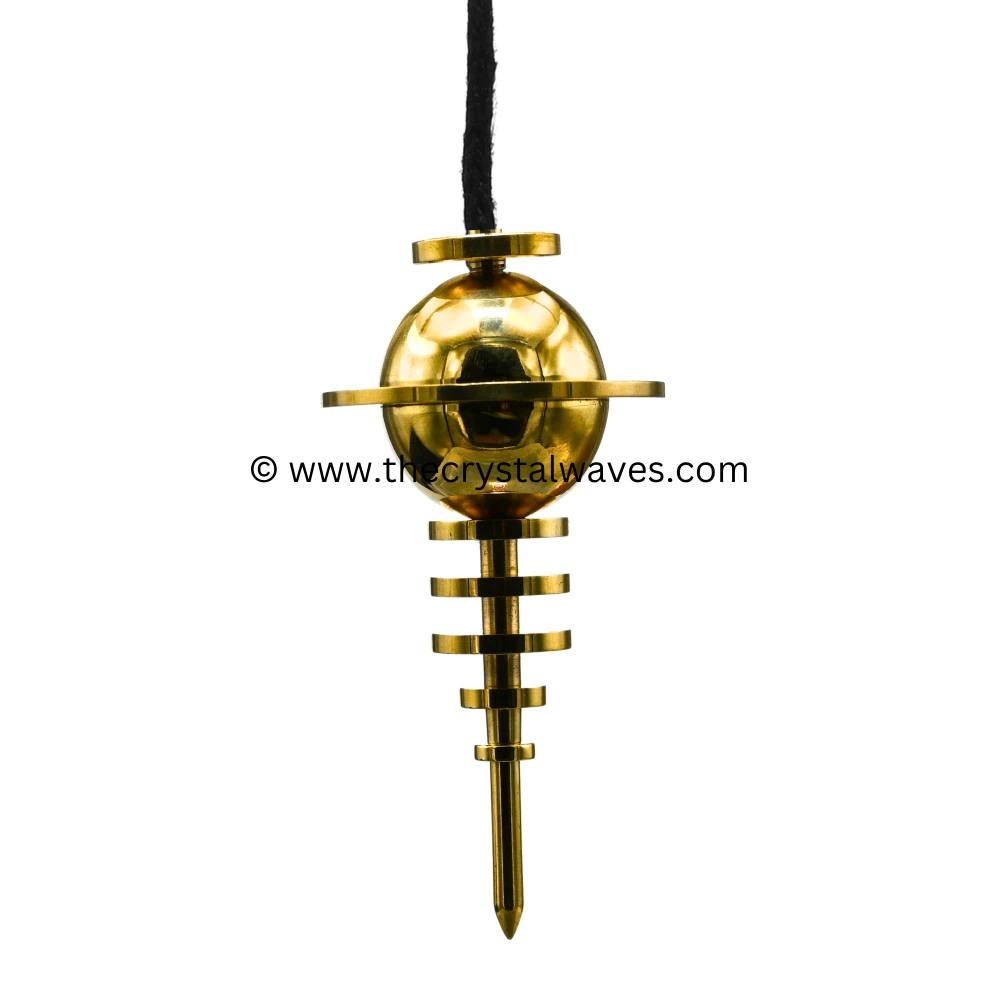 Metal Brass Pendulum - Chakra Stabilizer Large (MP112)