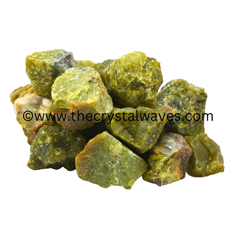 Green Opal Raw Stones