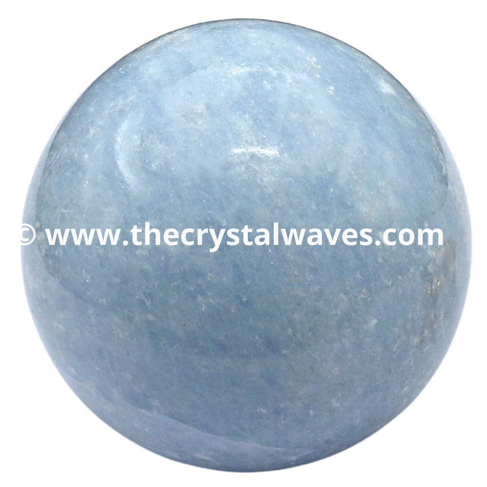 Blue Calcite Ball Sphere (3inch)