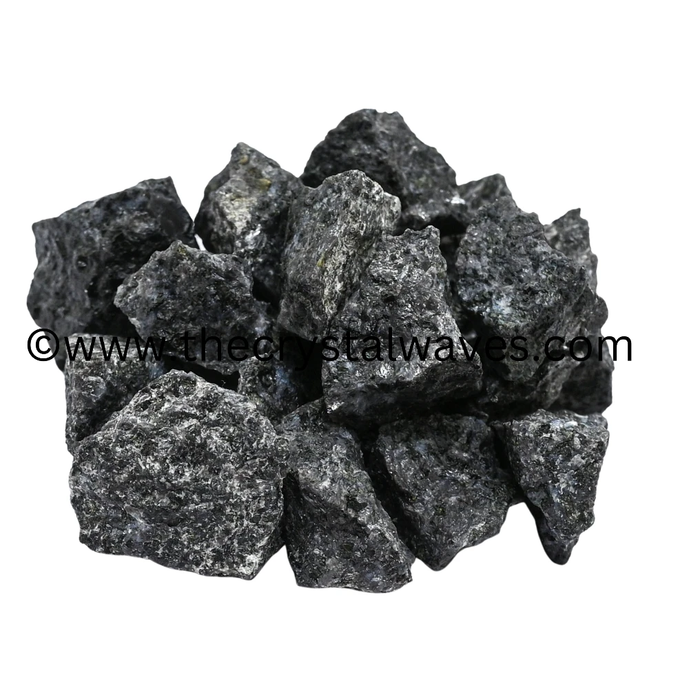 Larvikite Raw Stones