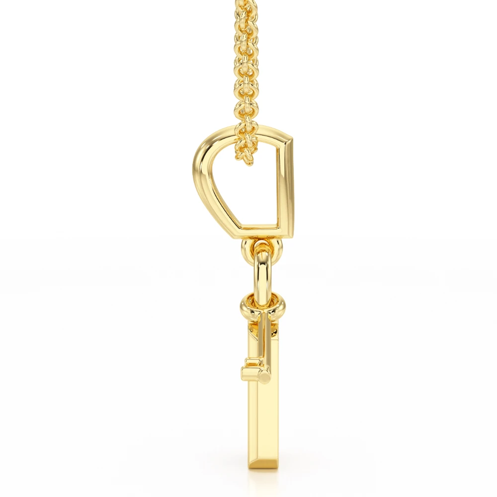 Noble Keep 18k Yellow Gold Diamond Pendant