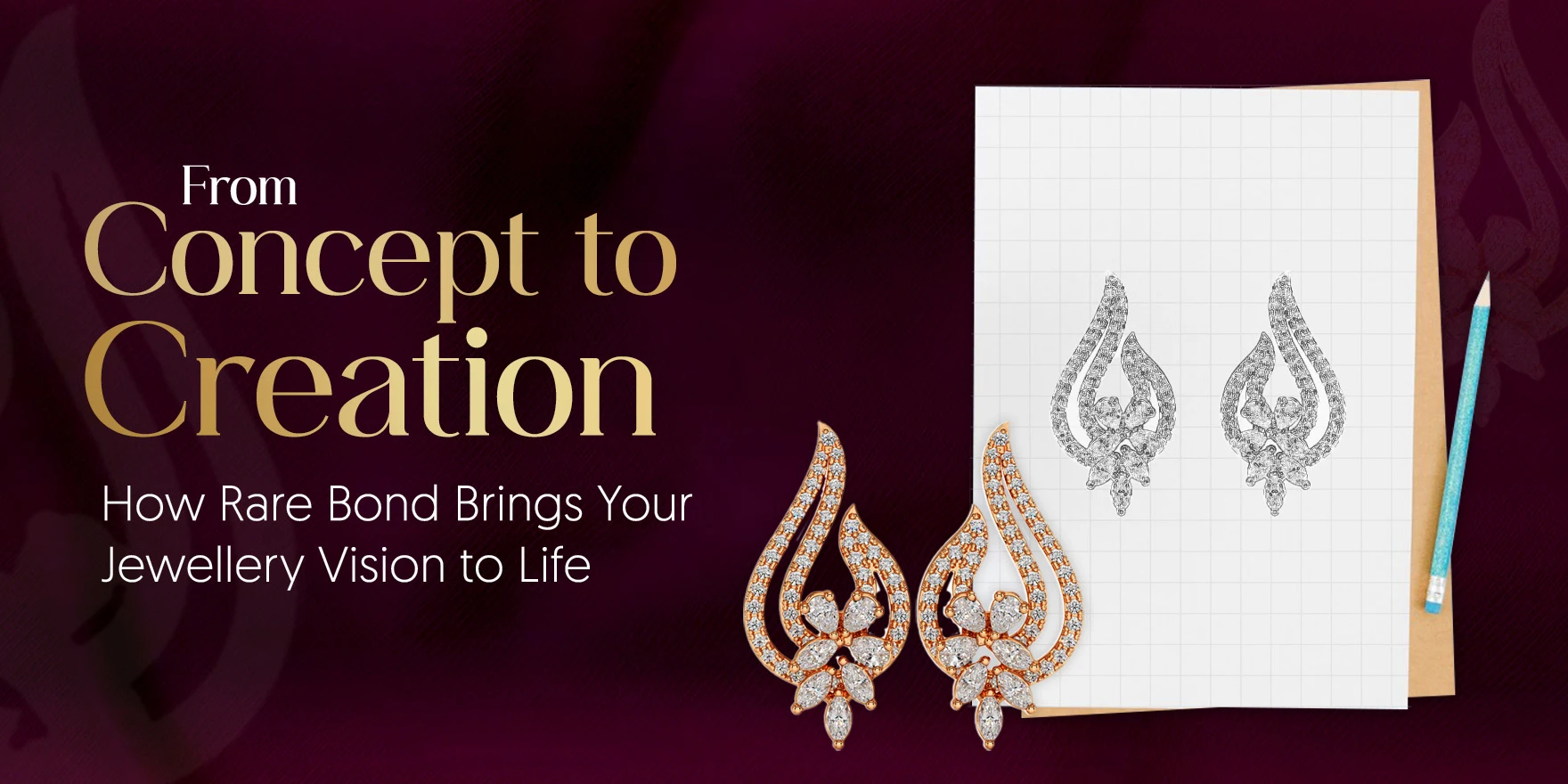 From Concept to Creation: How Rare Bond Brings Your Jewellery Vision to Life
