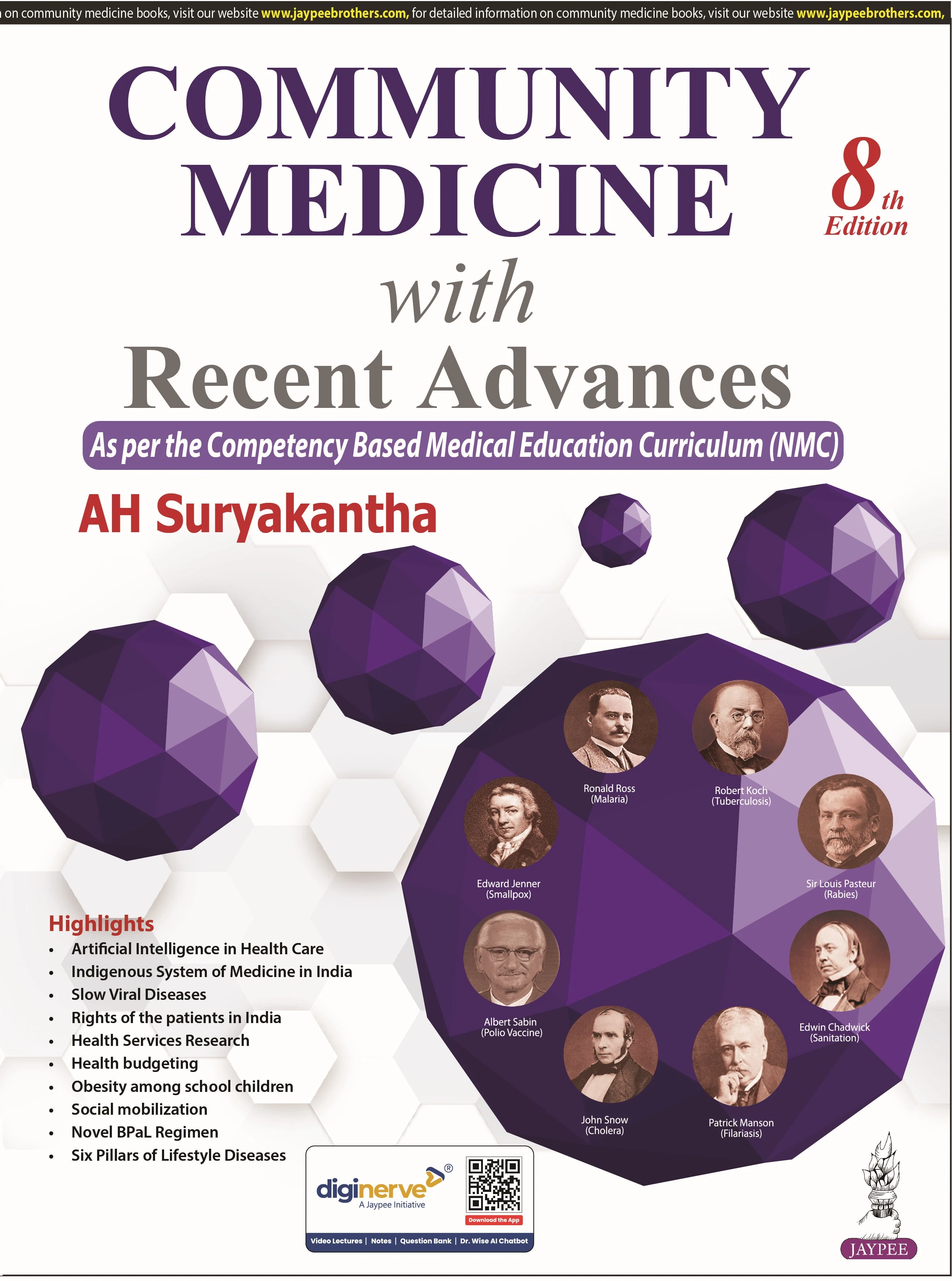 Community Medicine with Recent Advances 8th Edition 2025 By Suryakantha | Jaypee