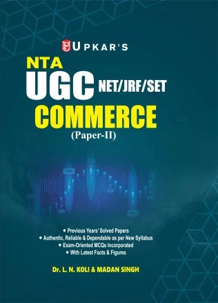 UGC NET/SET/JRF Commerce Paper-2 | UGC NET Commerce Exam By Dr L N Koli & Madan Singh | Upkar