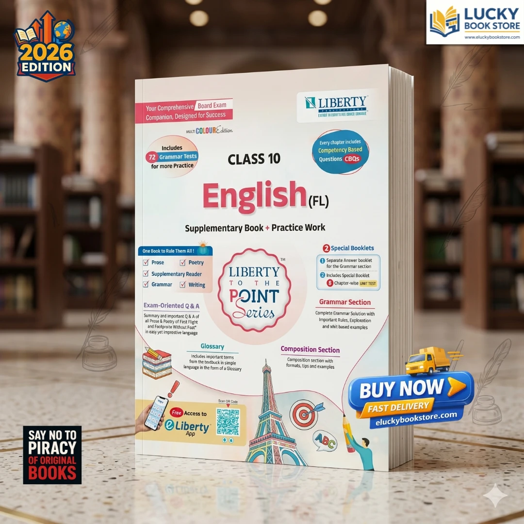 Std 10 Liberty To The Point English (First Language) | 2026 Edition