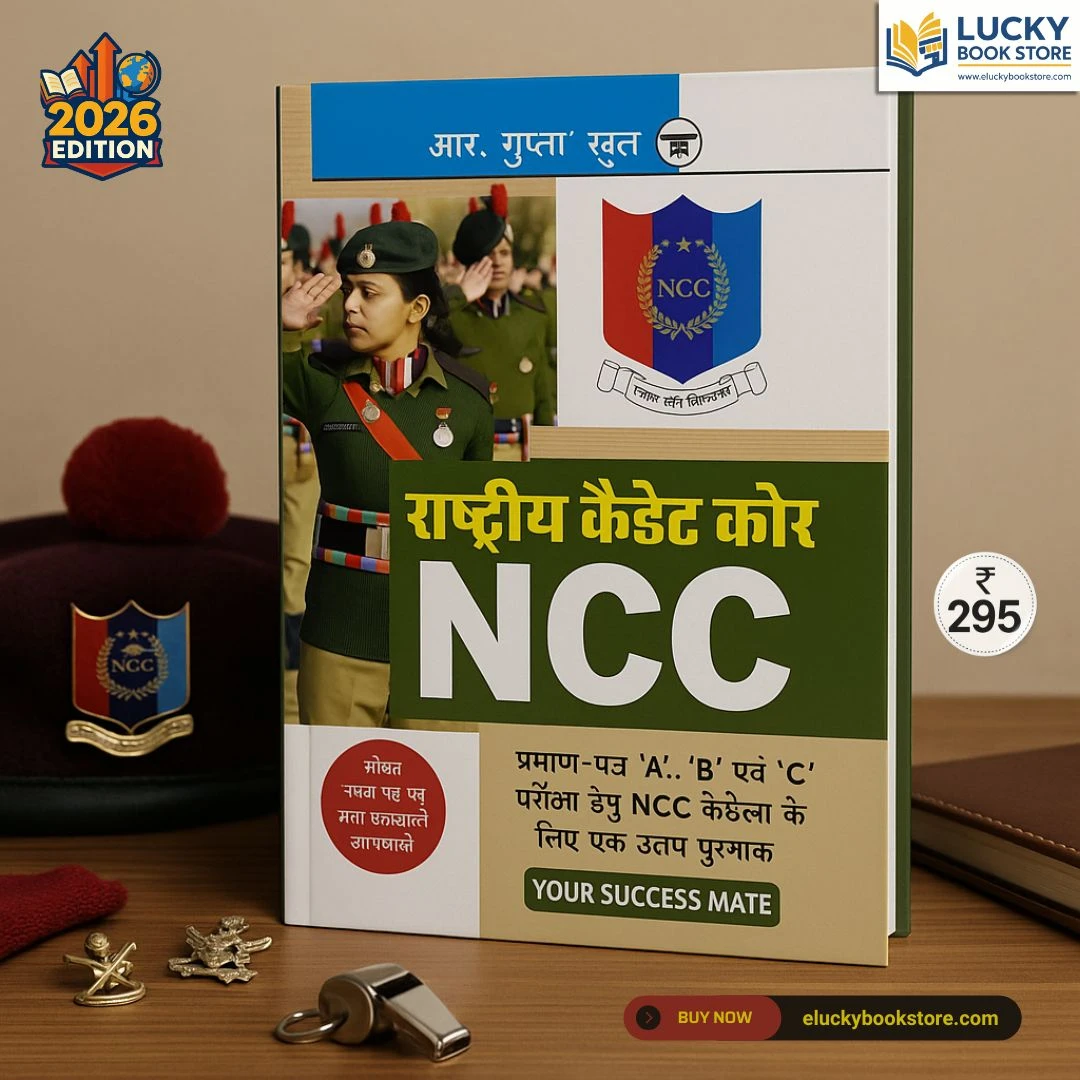 Handbook of NCC Cadets for 'A', 'B' and 'C' Certificate Examinations 2025 Edition by R Gupta | Hindi Edition