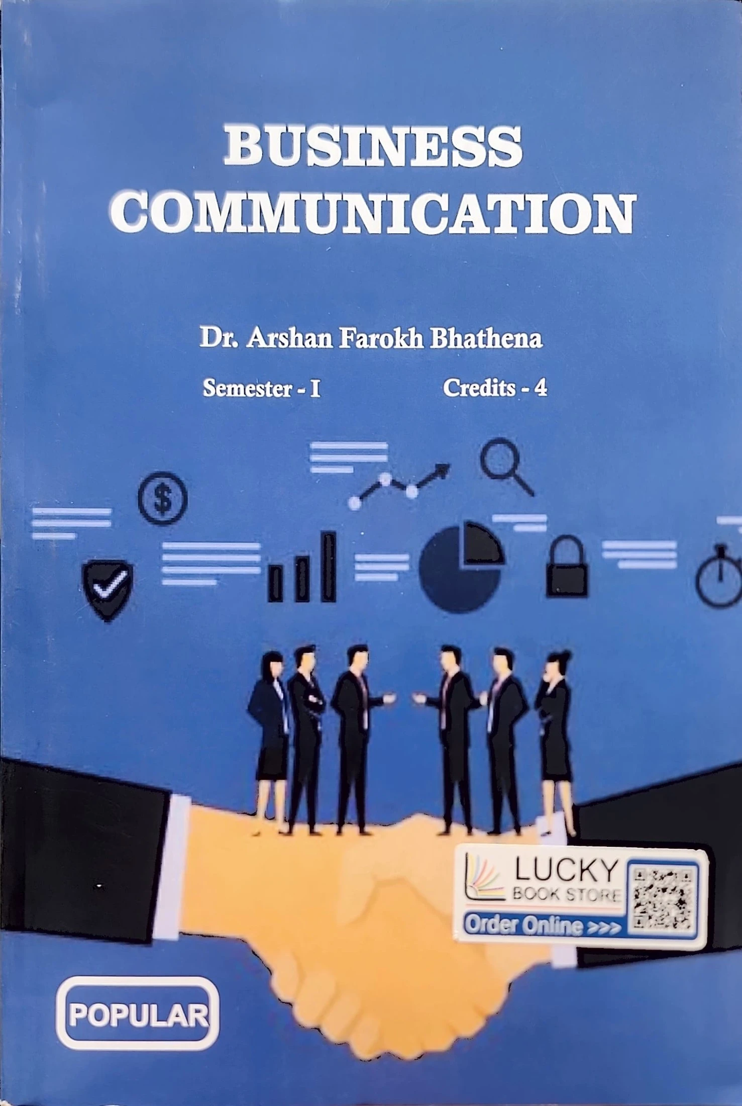 FY BBA Sem-1 Business Communication 2025 Edition By Popular Prakashan