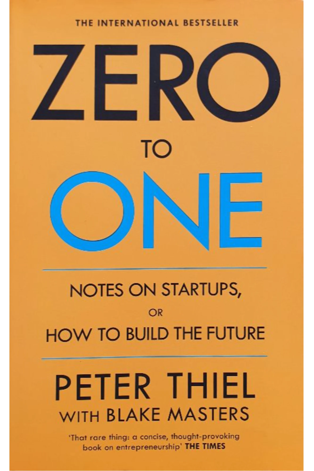 ZERO TO ONE BY PETER THIEL