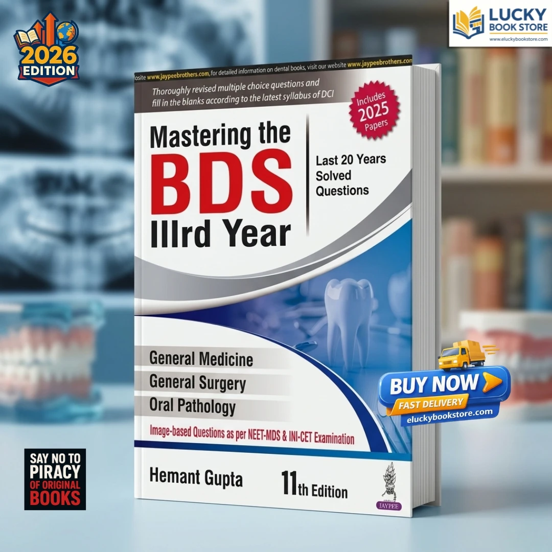 Mastering The BDS 1st Year (Last 20 Years Solved Questions) | 11th Edition 2025 | Hemant Gupta | Jaypee
