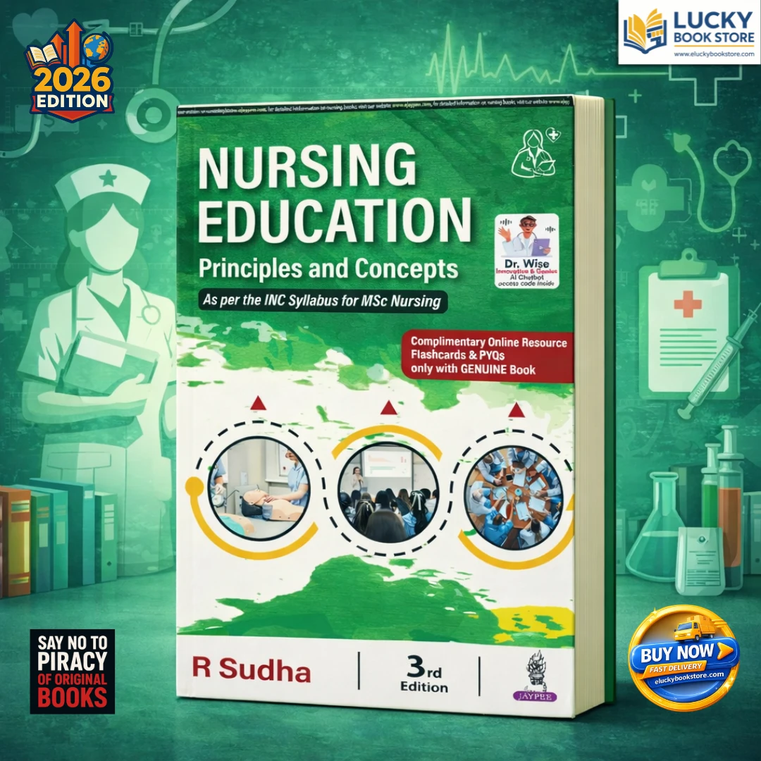 Nursing Education Principles and Concepts | 3rd Edition 2026 | R Sudha | Jaypee