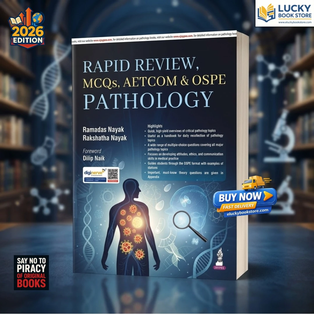Rapid Review, MCQs, AETCOM & OSPE Pathology | Ramadas Nayak, Rakshatha Nayak | 2026 Edition | Jaypee